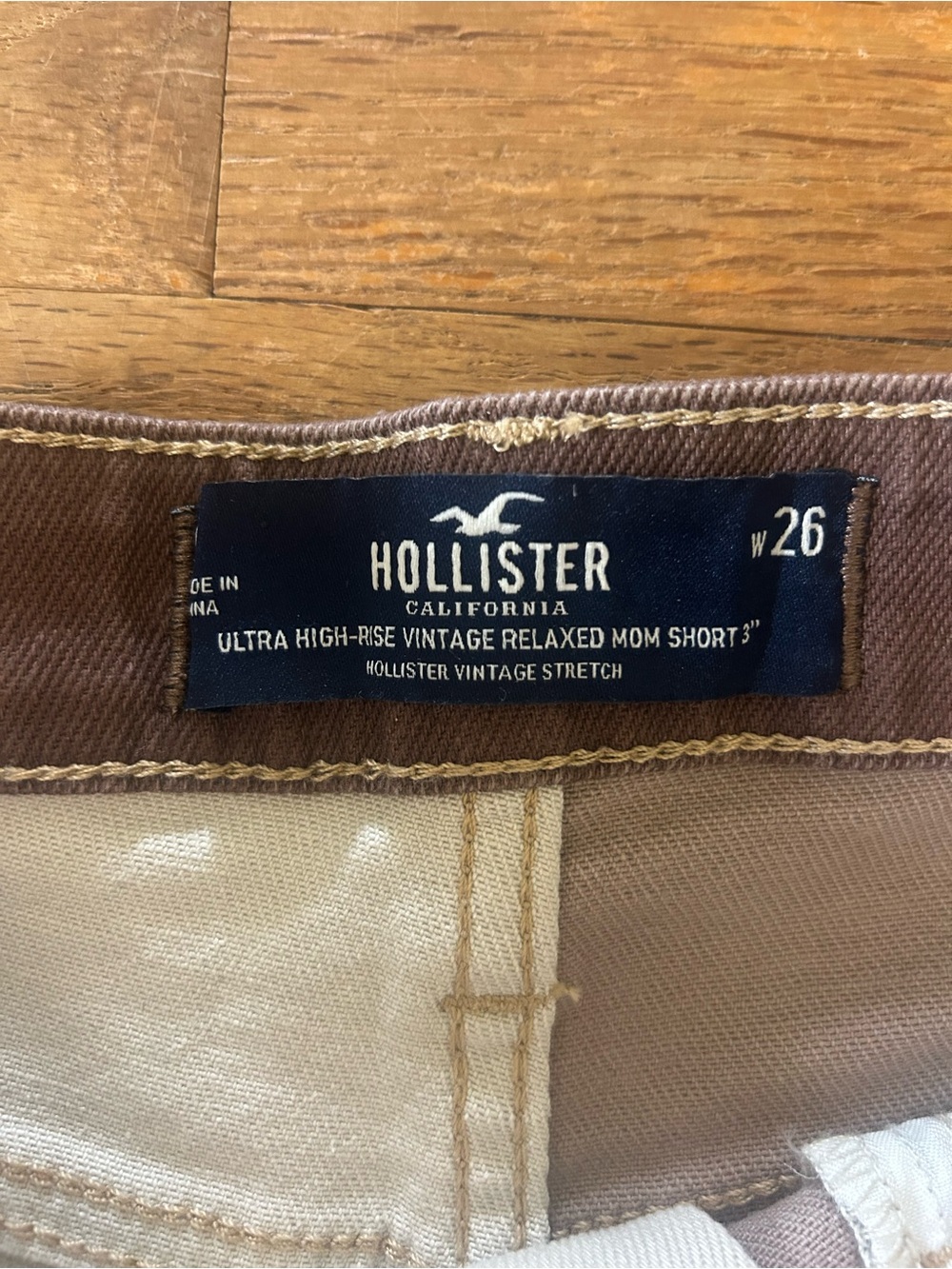 Color-Block High Rise Women’s Shorts - Picture 3 of 3